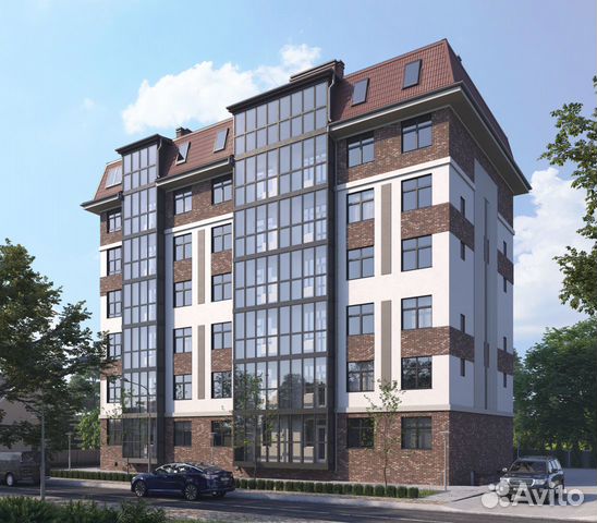 2-к квартира, 62.1 м², 3/7 эт.