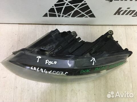 Фара левая Volkswagen Polo 5 рест oem 6R1941007F Фара левая Volkswagen Polo 5 рест oem 6R1941007F