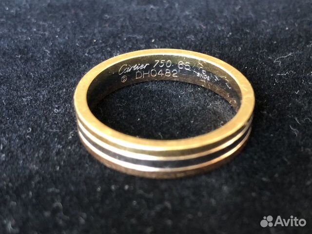 Обручальное кольцо Cartier Trinity Обручальное кольцо Cartier Trinity