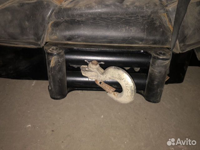 Warn 9,5ti Лебёдка для Дефендер 110 с бампером Warn 9,5ti Лебёдка для Дефендер 110 с бампером