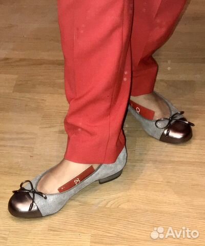 Женские кожаные балетки Женские кожаные балетки