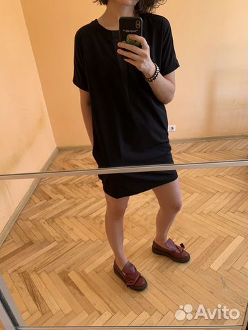 Платье Calvin Klein Jeans р-р XS маленькое чёрное
