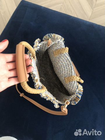 Сумка соломенная Zara basic