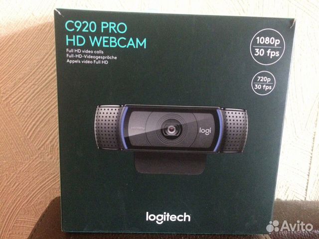 Веб-камера Logitech HD Pro C920