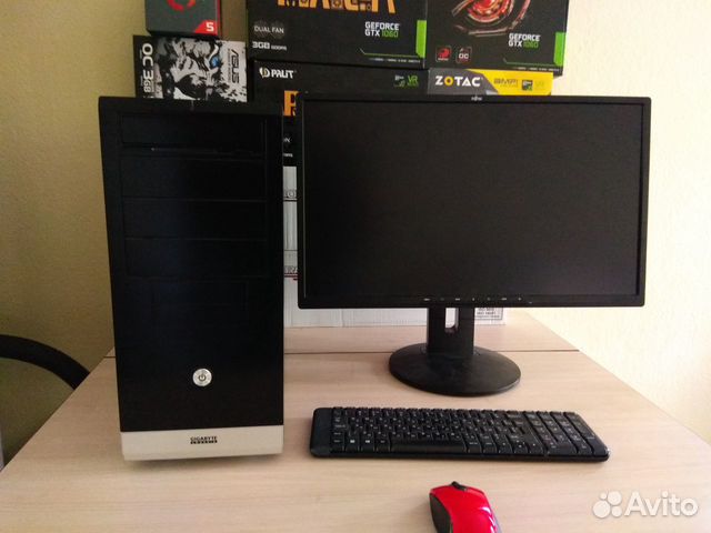 Игровой Пк i5 4690 память16гб GTX1060/HDD/SSD