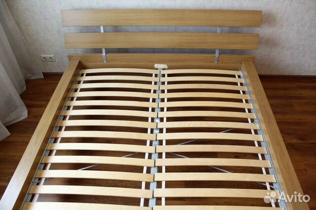 Каркас кровати IKEA с реечным дном, 183х217 см Каркас кровати IKEA с реечным дном, 183х217 см
