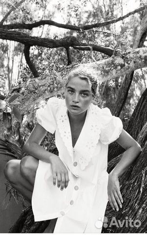 Платье белое Zara