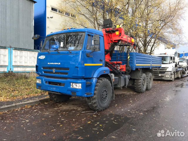 Камаз 43118 с palfinger inman IT-150