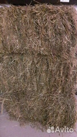 Сено в брикетах, солома