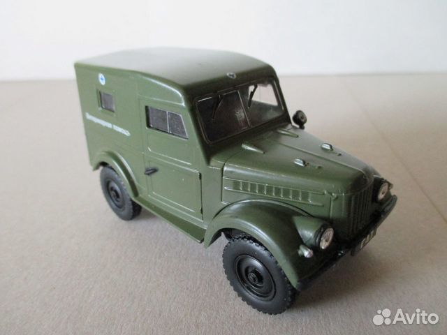 Газ-69. Масштабная модель 1:43. DeAgostini №36