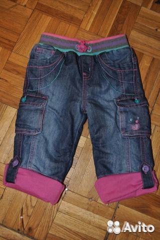 Джинсы Mothercare 12-18мес Джинсы Mothercare 12-18мес