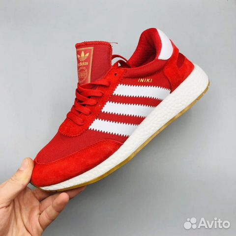 Кроссовки Adidas Iniki Runner красные Кроссовки Adidas Iniki Runner красные