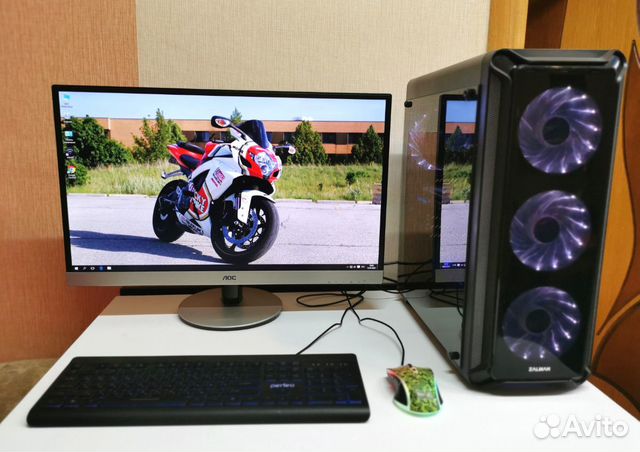 Игровой,мощный компьютер 16ram/ssd/27 Игровой,мощный компьютер 16ram/ssd/27