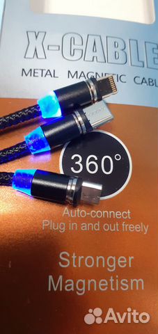 Магнитный кабель для всех microUSB lightning TypeC