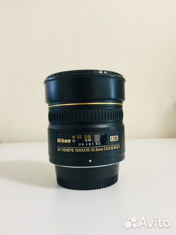 Nikon 10.5mm f/2.8G ED AF DX Fisheye-Nikkor