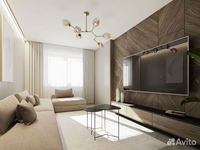 1-к квартира, 41.4 м², 2/15 эт. 1-к квартира, 41.4 м², 2/15 эт.