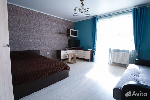 

1-к. квартира, 42 м², 2 кровати