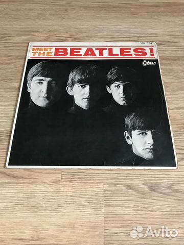 The Beatles Meet red vinyl 1st press japan NM