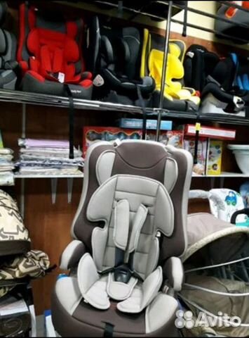 Новое автокресло 9-36 с наклоном спинки. арт 124