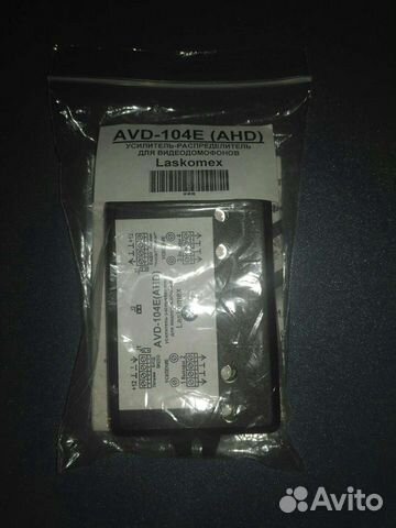 Уселитель-распределииель видеосигнала AVD-104E AHD