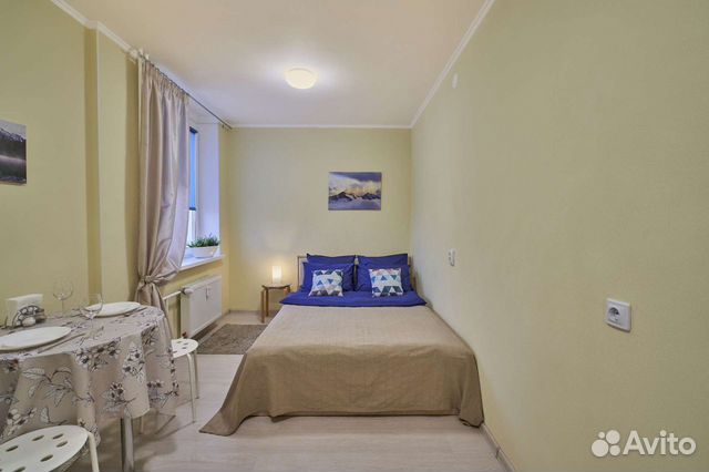 

Квартира-студия, 25 м², 1 кровать