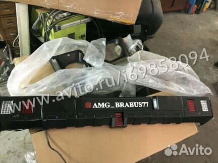 Задний бампер Brabus для G class W463