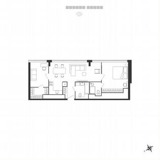 2-к апартаменты, 67.2 м², 19/26 эт.