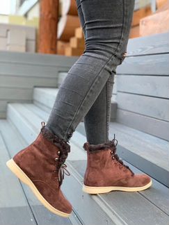 Ботинки Loro Piana коричневые