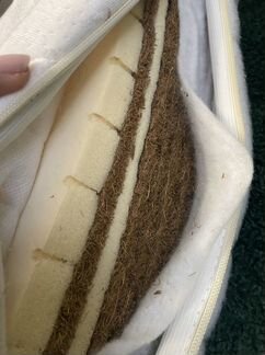 Матрац в детскую кроватку 120 на 60 кокос