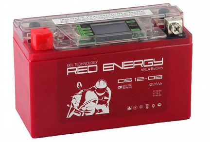 Аккумулятор Red Energy 8Ач прям. полярность DS1208
