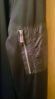 Плащ мужской на молнии zara