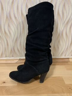 Сапоги замшевые 39 размера