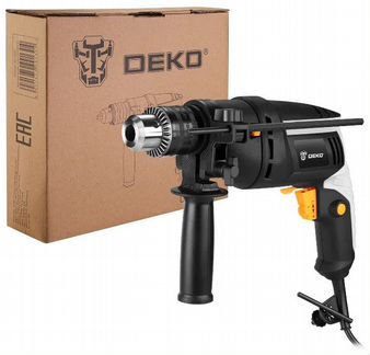 Ударная сетевая дрель deko dkid650W