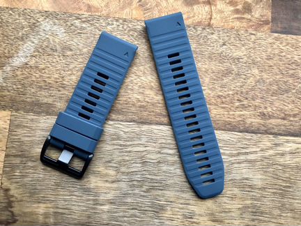 Quickfit ремень для Garmin Fenix 6X/5X:синяя дымка