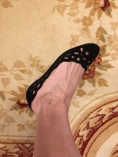 Замшевые балетки 39 размер