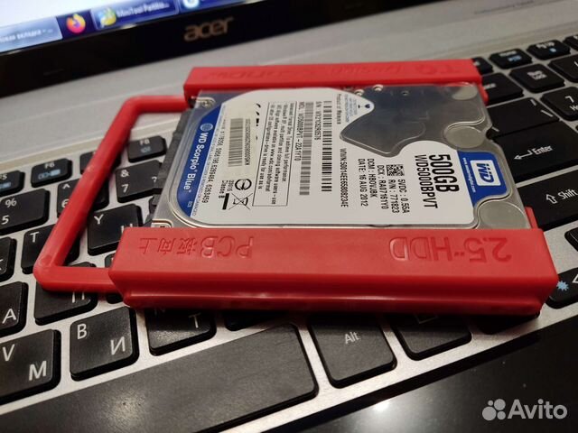 Адаптер - переходник для HDD с 2.5 на 3.5 дюйма