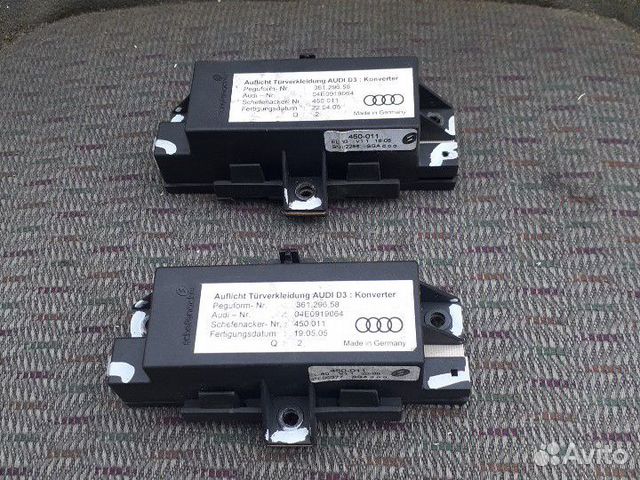 Блок управления подсветкой двери Audi A8 D3