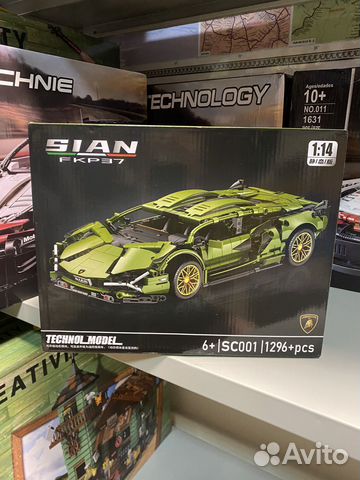 Конструктор lego technic lamborghini sian fkp 37