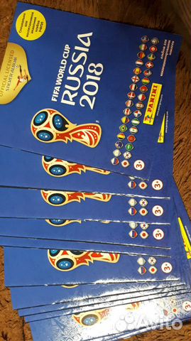Журнал Fifa Russia world cup panini 2018
