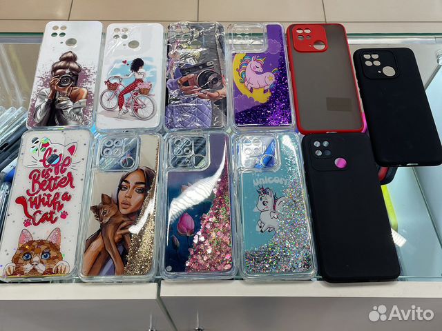 Чехлы и защитные стекла на Xiaomi Poco C40