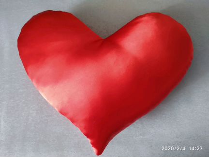 Подушка сердце