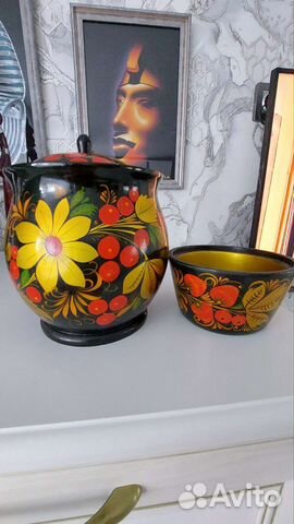 Посуда хохлома