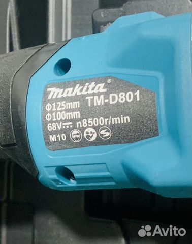 Аккумуляторная ушм болгарка makita 125 TM-D801