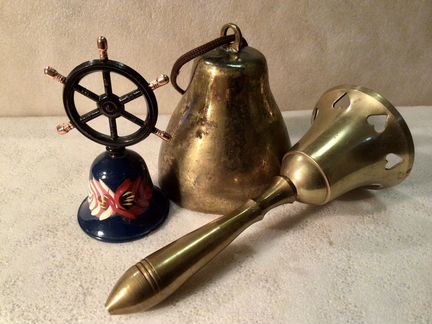 Колокольчики металлические со звоном