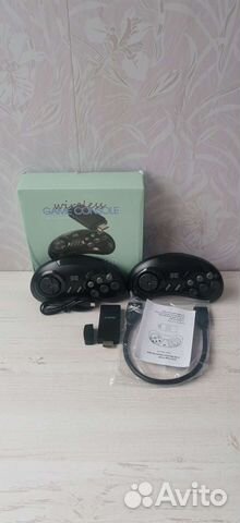 Sega + dendy 2в1 1800 игр новая