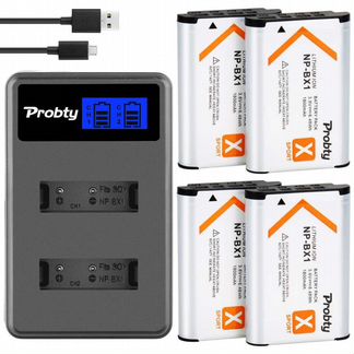 Зарядное устройство с аккумуляторами Sony np-bx1