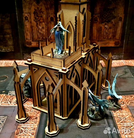 Террейн и миньки для настолок (DnD, Warhammer 40k)