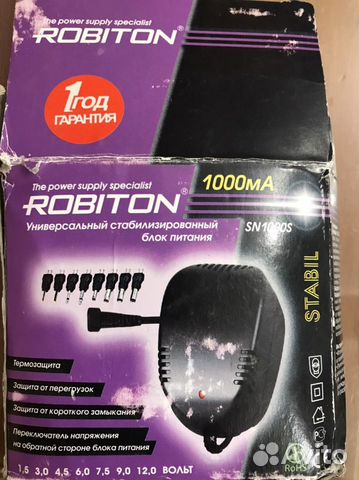 Блок питания универсальный Robiton 1000s