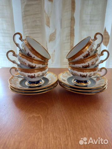 Пары кофейные. Фарфор. weimar 6 штук