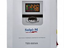 Стабилизатор напряжения Solpi-M TSD-500VA мет.корп